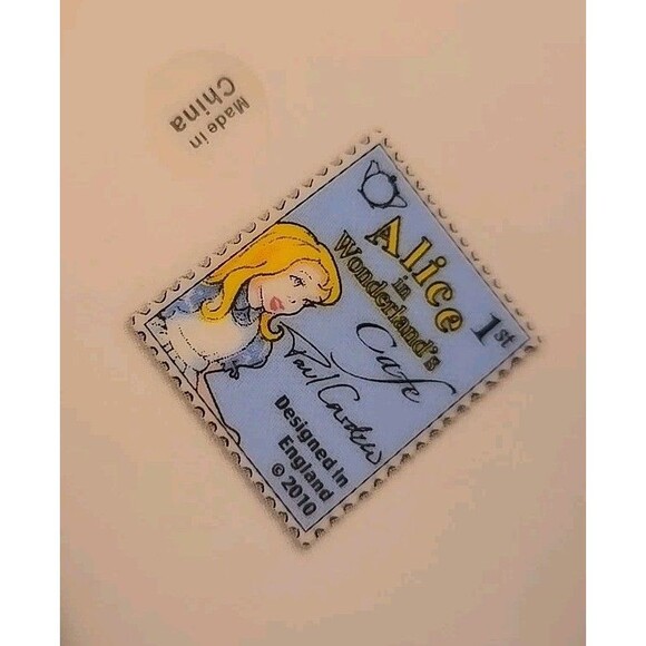 Alice In Wonderland Café Paul Cardew Tea Party Cup & Saucer Set With Box CHIPPED - Picture 16 of 16